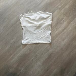 White tube top with